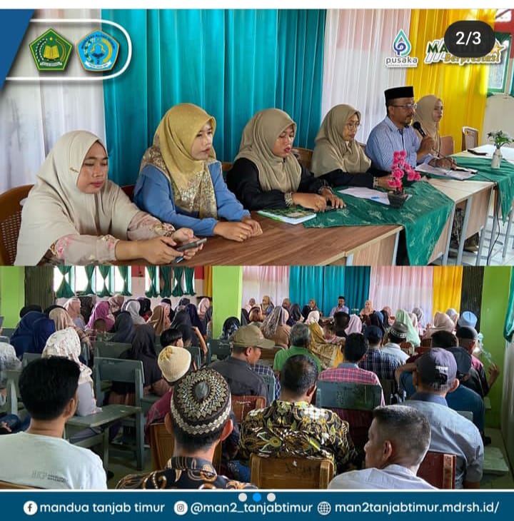 Akhir Tahun Ajaran 2023-2024 Ditutup  Dengan Pembagian Rapor Hasil  Evaluasi