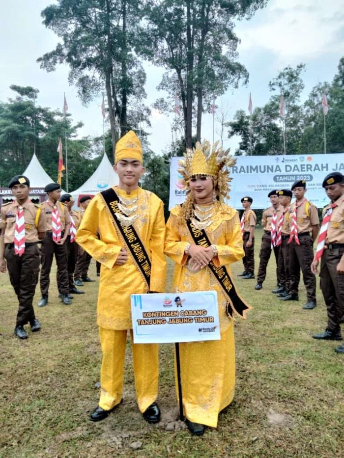 M.Iqbal dinobatkan sebagai Bujang Tanjabtim dalam kegiatan RAIDA 2023