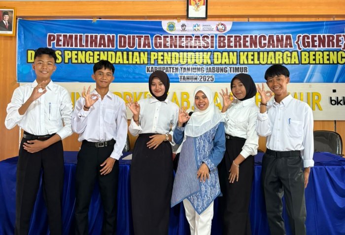 Lima Siswa MAN 2 Tanjung Jabung Timur Ikuti Pemilihan Duta Genre Kabupaten Tanjung Jabung Timur
