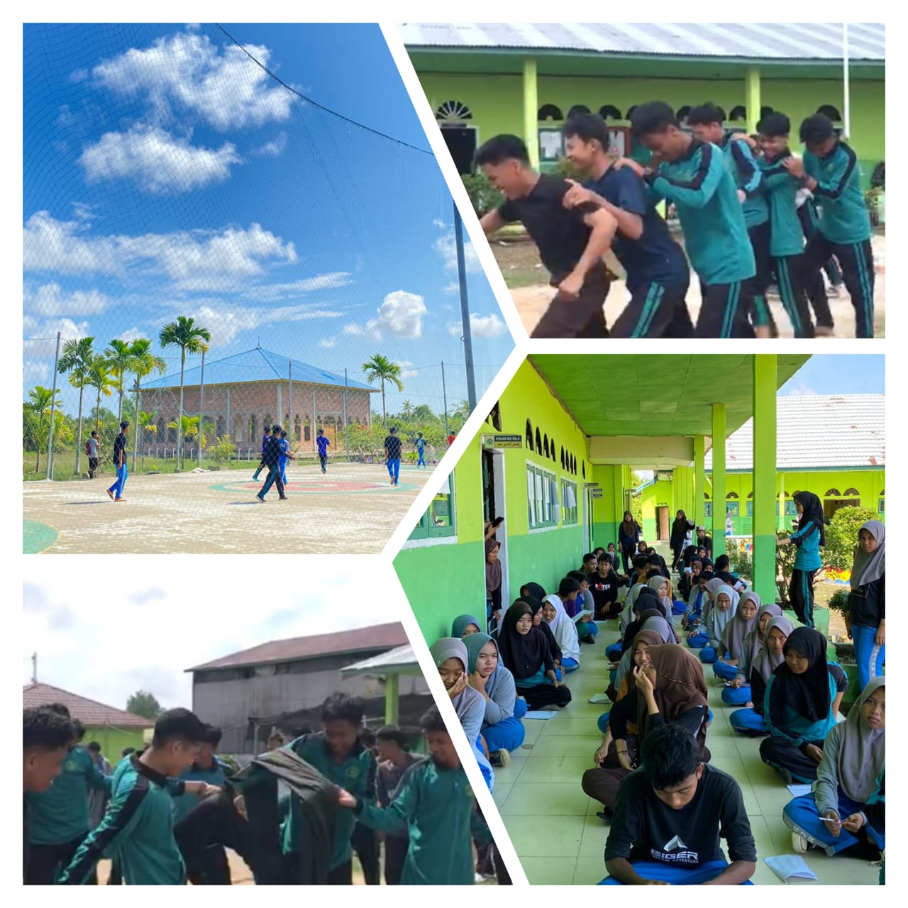 Akhir Semester OSIM MAN 2 Tanjabtim Gelar Classmeeting