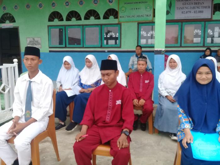 Pilusma MAN 2  Tanjung jabung timur masuk tahap Debat terbuka