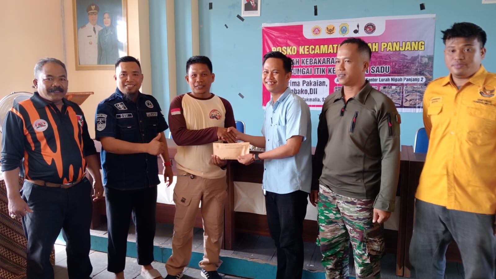 Wujud Nilai Kepedulian Siswa Galang Dana untuk Korban Kebakaran di Kec. Sadu