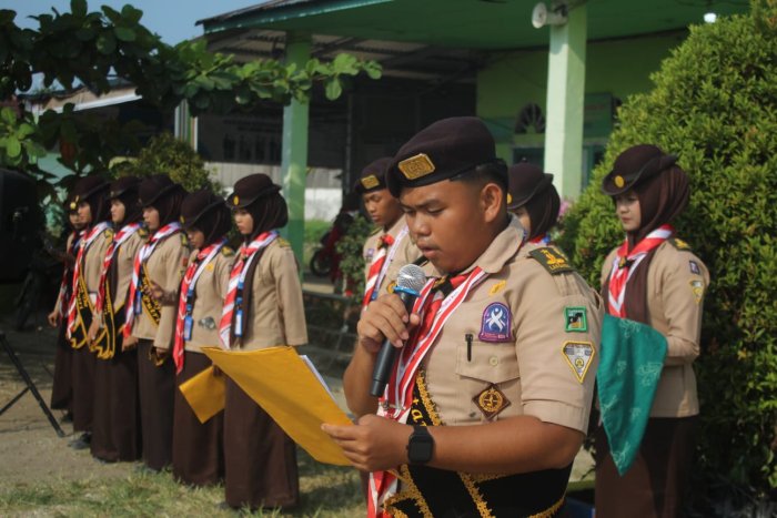 Perkemahan Penerimaan Tamu Ambalan (PTA) 2026, Resmi di Tutup Oleh Ketua Gudep MAN 2 Tanjung Jabung Timur