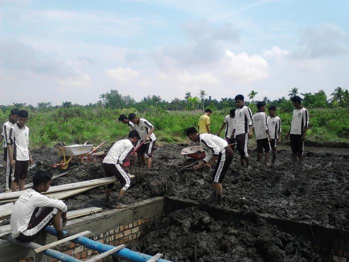 One day, one man, one thousand program MAN 2 Tanjabtimur untuk pengadaan laboratorium Agama