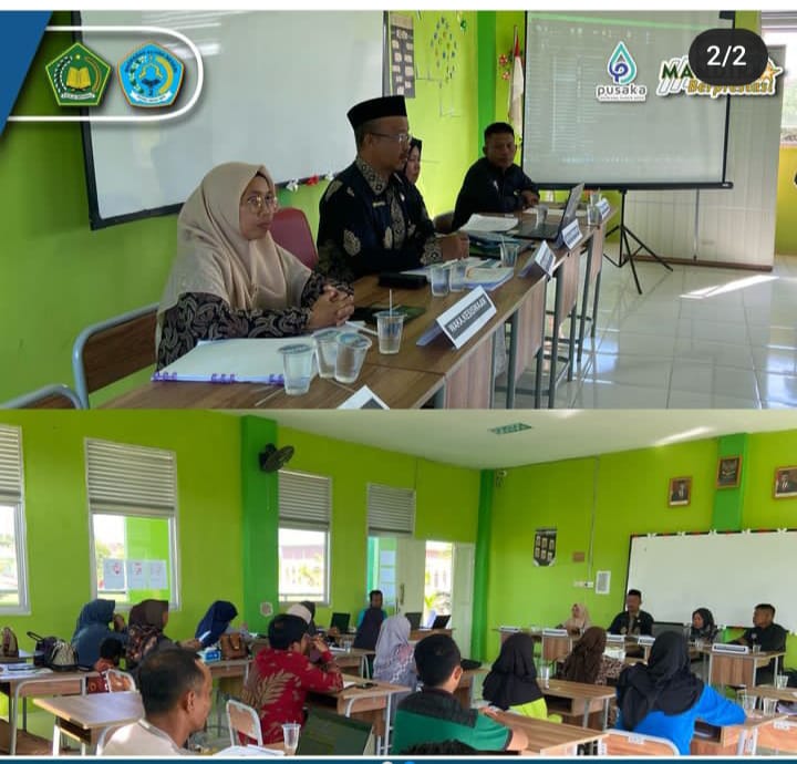 Kepala Madrasah Pimpin Rapat Akhir Tahun Pelajaran 2023-2024