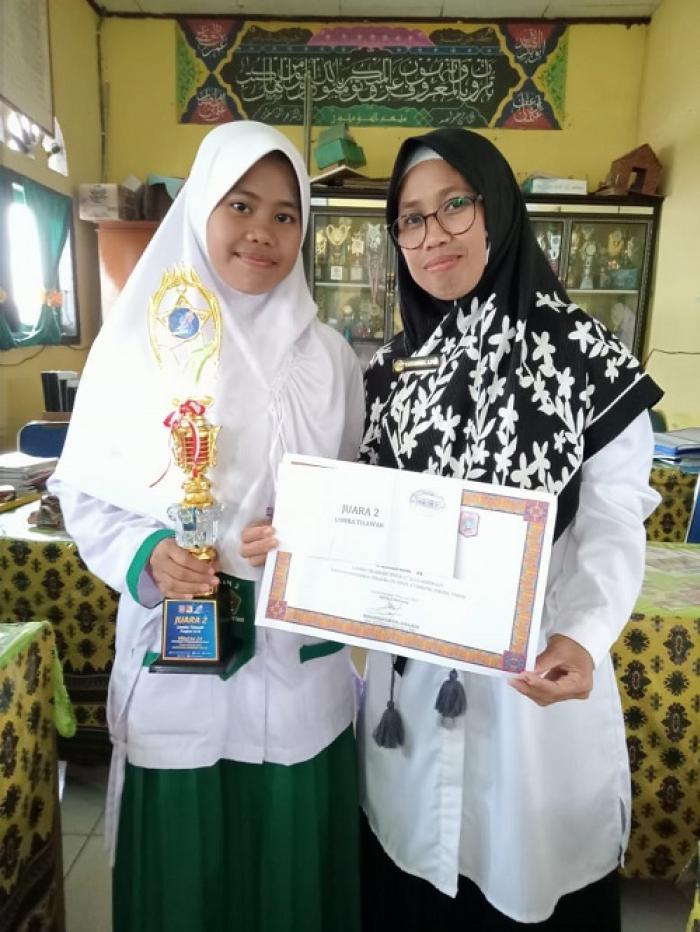 Nurfaedah Sumbang Tropi Pertama untuk MAN 2 Tanjung jabung timur