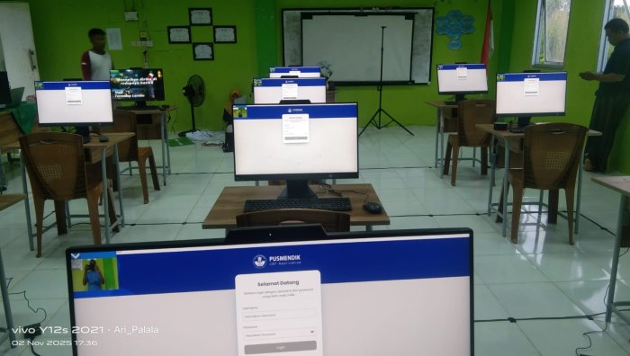 Jelang Pelaksanaan TKA, MAN 2 Tanjung Jabung Timur Siapkan Sarana dan Prasarana dengan Matang