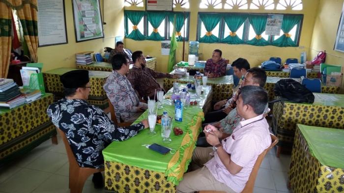 Tim irjen Kemenag RI,  tinjau  Progress Pembangunan RKB di MAN 2 Tanjung Jabung Timur