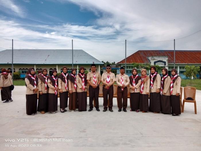 MAN 2 Tanjung Jabung Timur Laksanakan Upacara Benderah peringati hari Gerakan Pramuka Ke-61