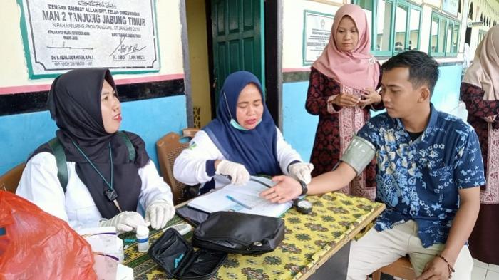 PKM Nipah Panjang  melaksanakan penyuluhan  PHBS di MAN 2 Tanjung jabung Timur.