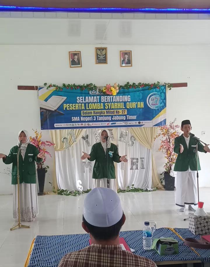 Tim Syarhil Qur'an MAN 2 Tanjung Jabung Timur Tampil Memukau