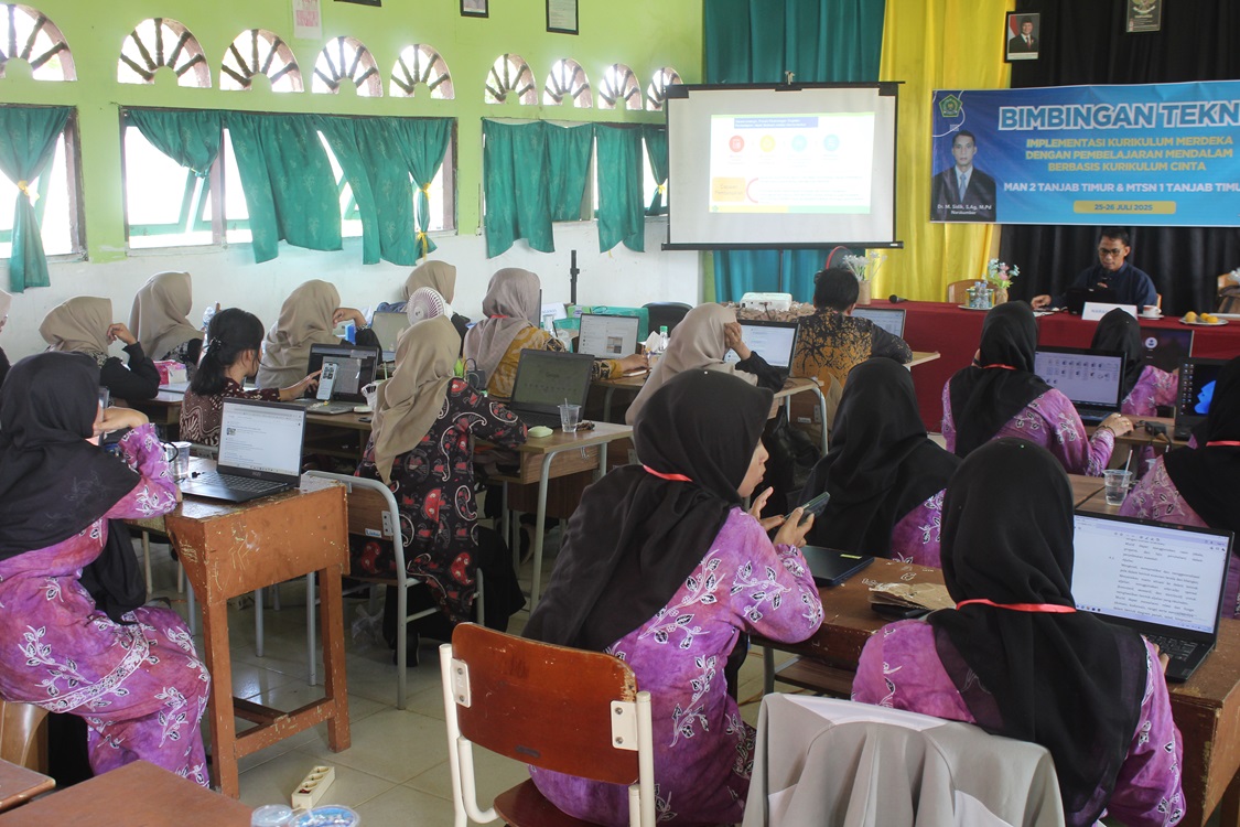 Pengawas Pendidikan Buka Bimtek Implementasi Kurikulum Merdeka dengan Pembelajaran Mendalam Berbasis Kurikulum CINTA