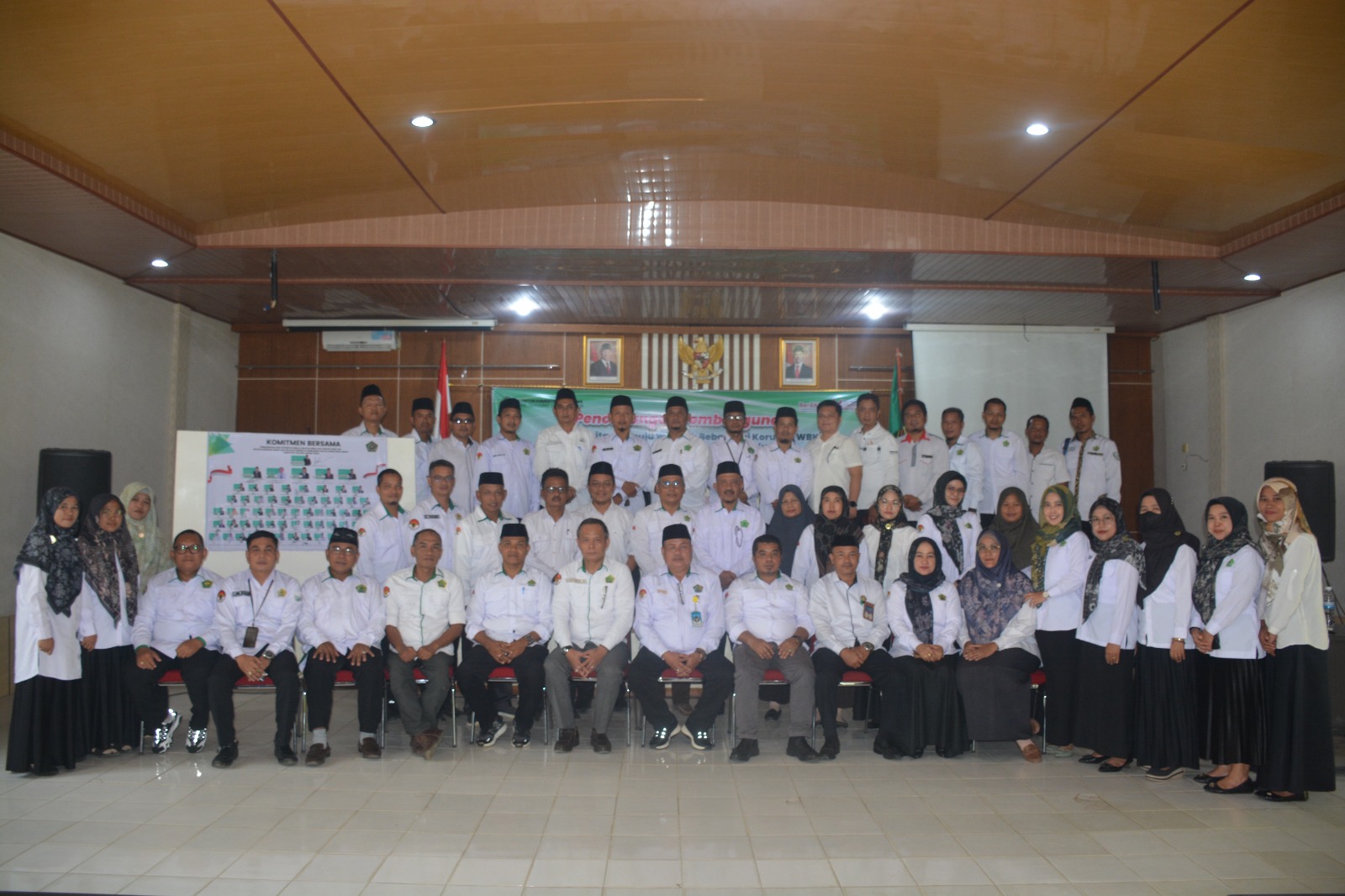 Kepala MAN 2 Tanjabtimur  Hadiri Pencanangan Zona Integritas Menuju WBKdan WBBM