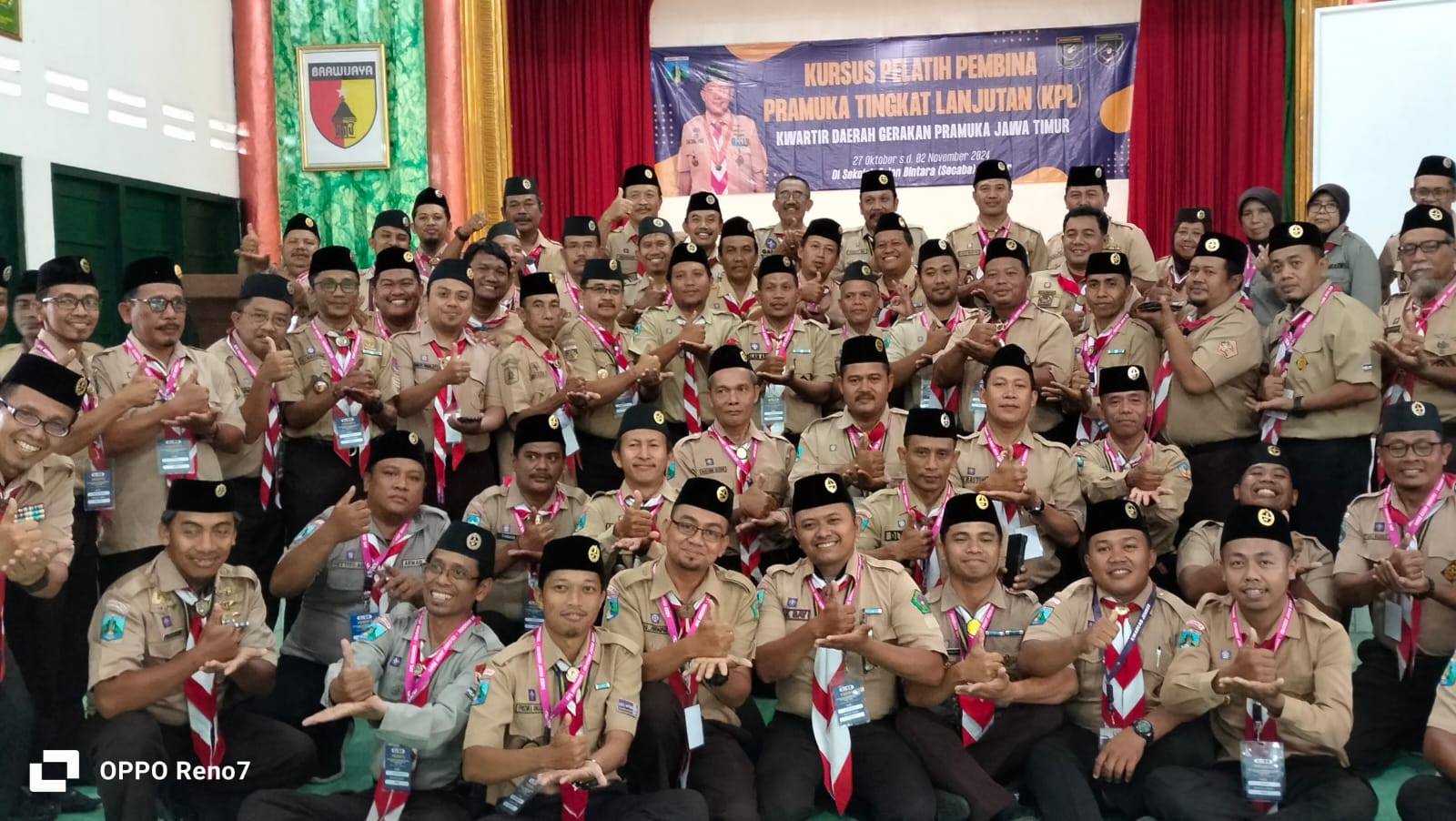 Pembina Pramuka MAN 2 Tanjabtimur Ikuti KPL di Jember