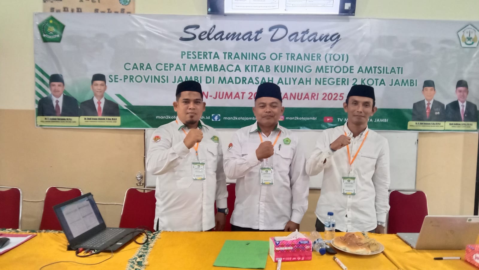 Guru MAN 2 Tanjung Jabung Timur Ikuti TOT AMSILATI yang Diselenggarakan Kanwil Kemenag Provinsi Jambi