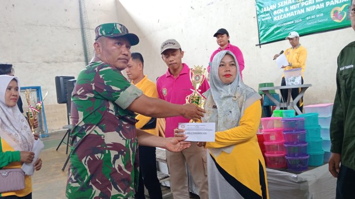 Tim Voli Guru MAN 2 Tanjung Jabung Timur Raih Juara 3 pada HUT PGRI Tingkat Kecamatan Nipah Panjang