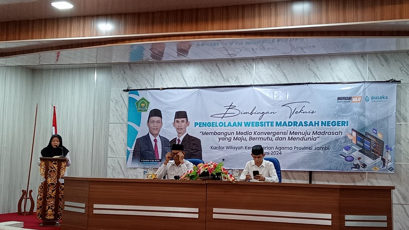 KaKanwil Dorong Website Madrasah Sebagai Tempat Edukasi 