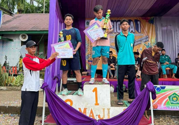 Tim Futsal MAN 2 Tanjung Jabung Timur Raih Predikat Runner Up di Ajang AKSIOMA