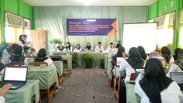 Tingkatkan Kualitas Pembelajaran, Puluhan Guru Ikuti Bimtek Implementasi Kurikulum Berbasis Cinta