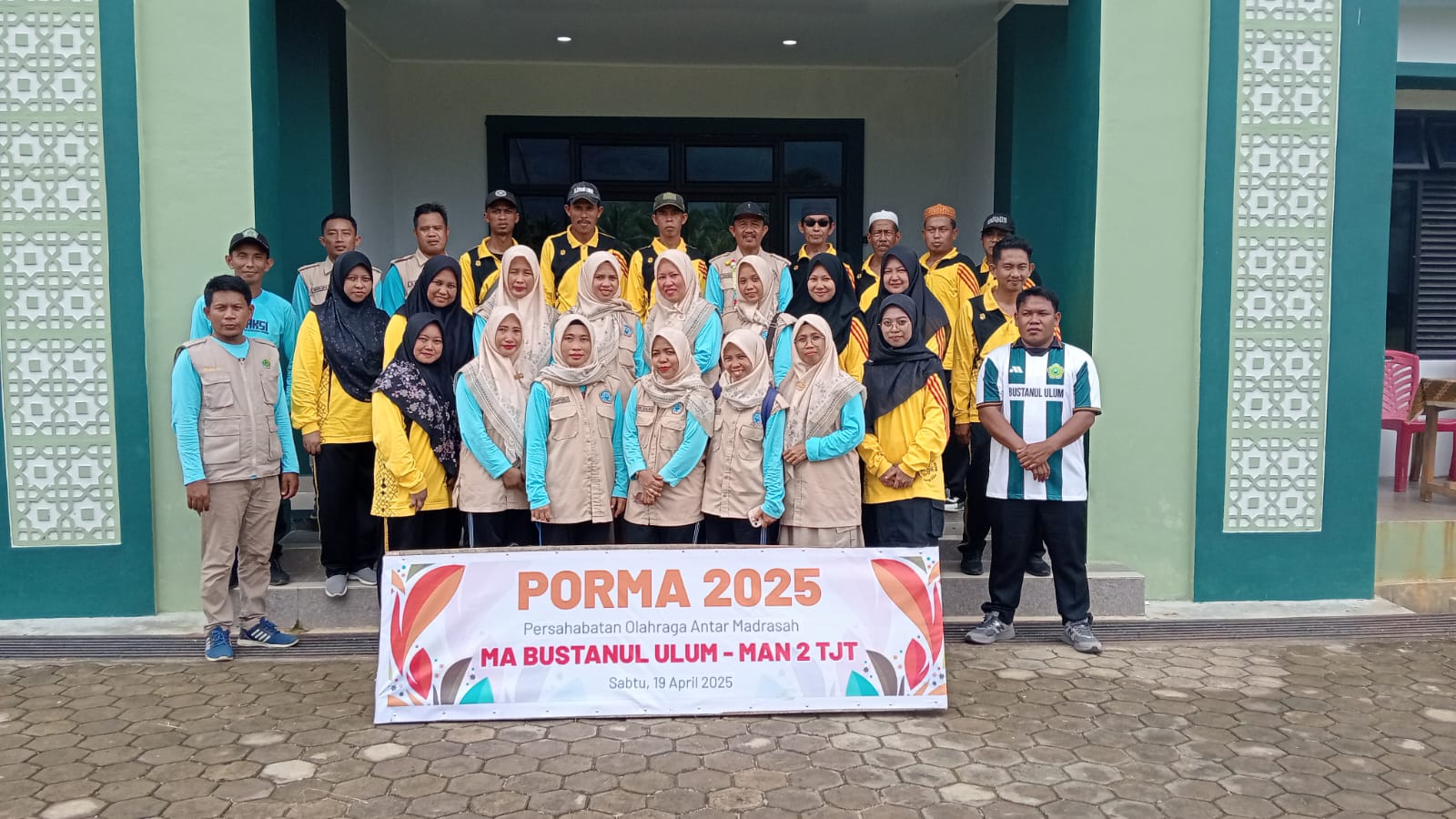 PORMA 2025: Jalin Keakraban, MAN 2 Tanjabtimur dan MA Bustanul Ulum Sukses Gelar Ajang Persahabatan Olahraga