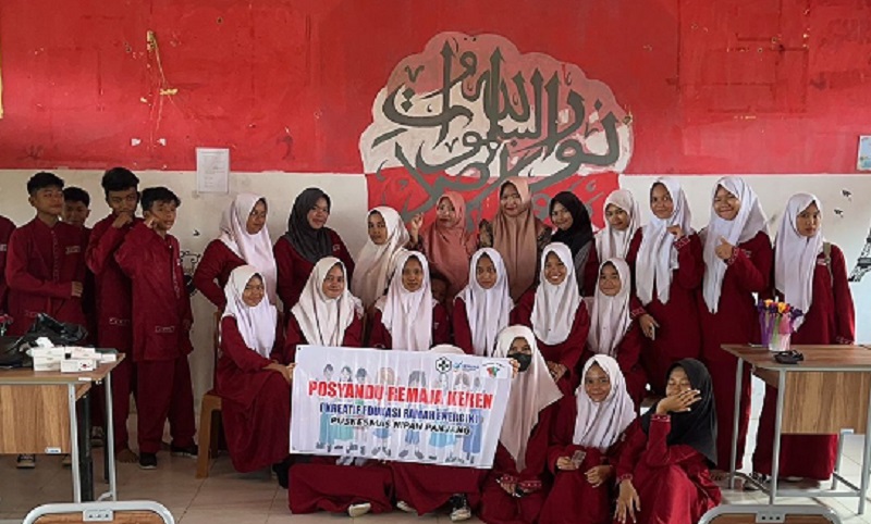 PKM Nipah Panjang  Sosialisasi Posyandu Remaja Bersama UKM MAN 2 Tanjabtim
