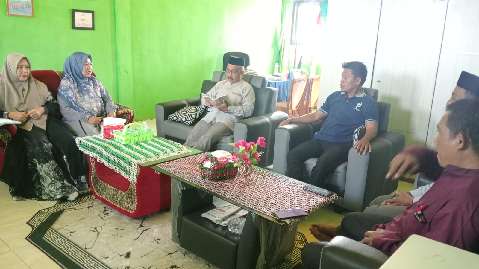 Kepala MAN 2 Tanjung Jabung Timur Pimpin Rakor Program Kerja Tahun 2025-2026