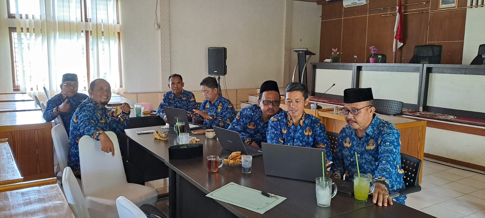 Kepala MAN 2 Tanjabtim  Ikuti Pendampingan Pembangunan ZI