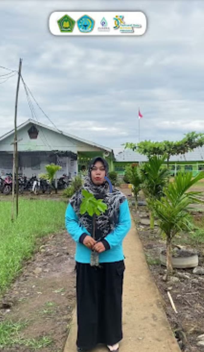 Penguatan Ekoteologi , PPPK Menanam Pohon di Lingkungan Madrasah