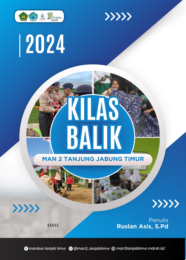Humas Serahkan Buku Kilas Balik Perjalanan MAN 2 Tanjung Jabung Timur Tahun 2024