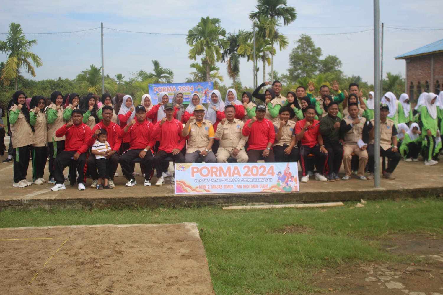 Meriahkan HAORNAS MAN 2 Tanjabtim Gelar PORMA