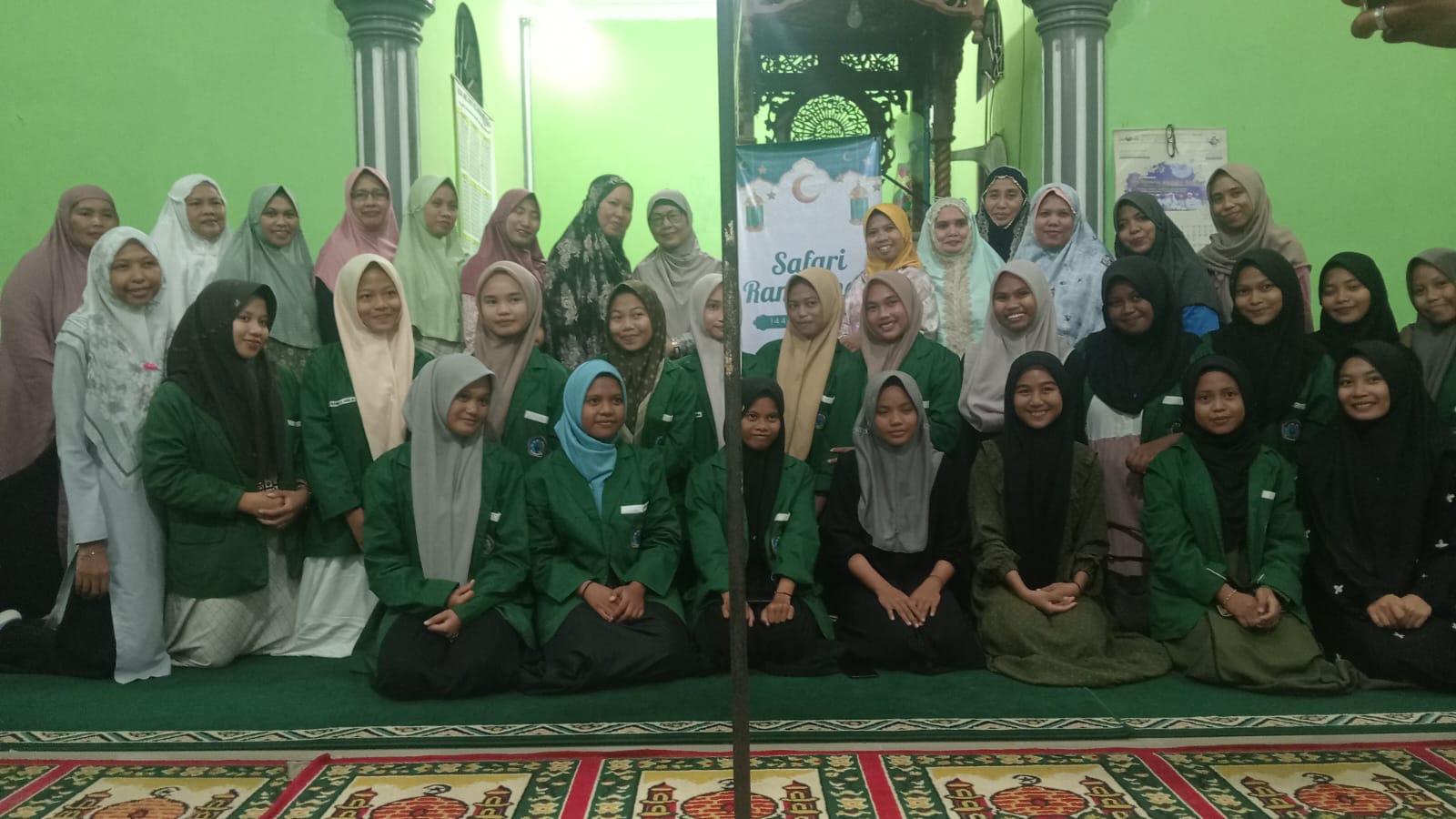 Tim Safari Ramadhan MAN 2 Tanjung Jabung Timur Sambangi Masjid An-Nur